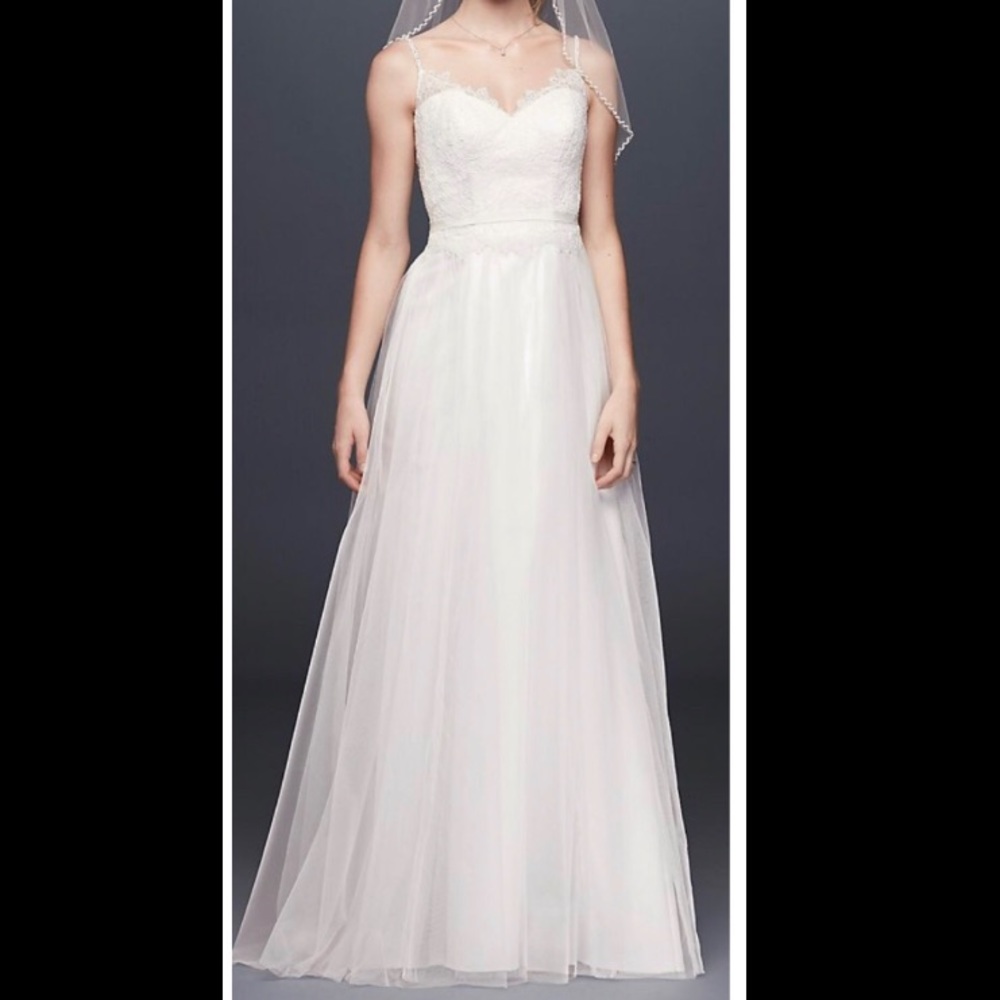 David’s Bridal Tulle Wedding dress